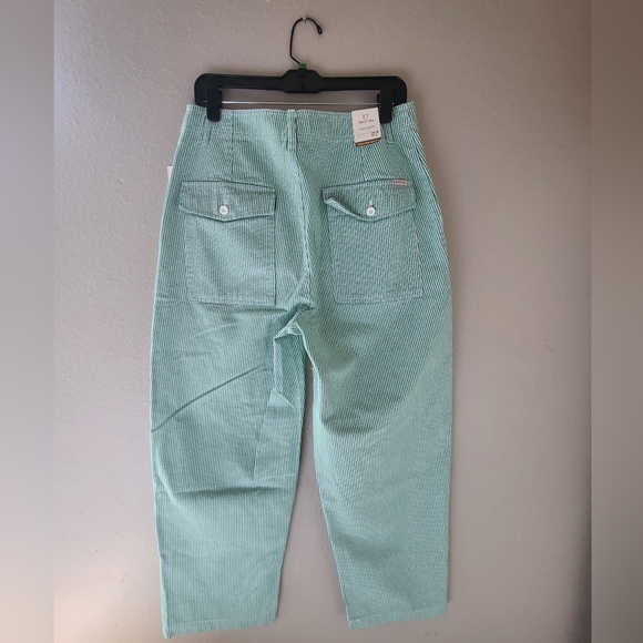 Brixton Vancouver utility pant. Leprechaun super high waisted straight leg. - Picture 6 of 14